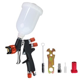 HVLP Air Spray Gun with 1.2mm Nozzles 300CC Plastic Cup,Auto Paint Spray Gun Paint Guns Automotive Body Repair Paint Spray Guns, Car Paint Gun for Touch Up, Primer, Top Coat