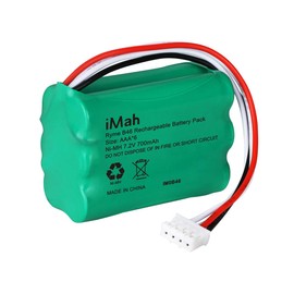 iMah Ryme B46 6-Cell 7.2V AAA700mAh Ni-MH Rechargeable Battery Pack Compatible with Black&Decker FL3WBD Flashlight TMK Light Stanley FatMax FL5W10
