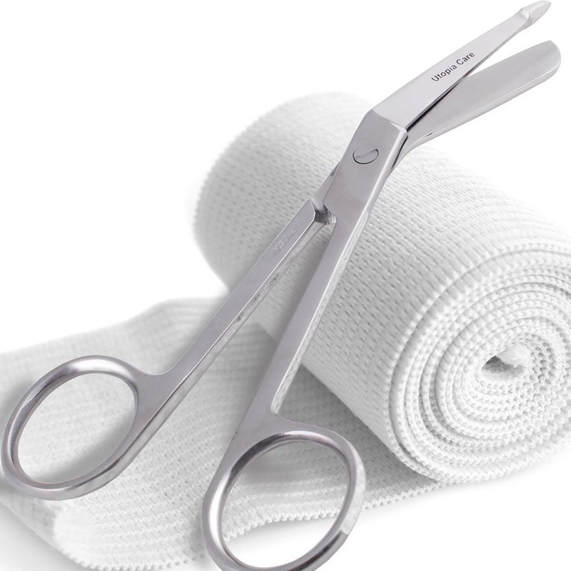 Utopia Care Bandage Scissors, 5.5 Inch Stainless Steel Shears for