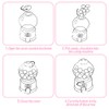 Candy Machine Plastic Mini Gumballs Dispenser Kids Children Kindergarten Gift()