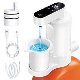 SMARTAKE Electric Laundry Detergent Dispenser, USB Rechargeable 4-Mode