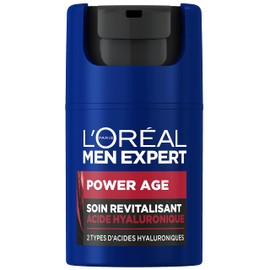 L'Oréal Men Expert - Revitalisierende & Anti-Aging-Gesichtspflege für Herren – mit Hyaluronsäure – für alle Hauttypen – Power Age – 50 ml