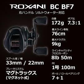 AbuGarcia Roxani BC BF7 Roxani 24 Model Right Wound