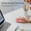 mofii Wireless Compact Silent Mouse with Cute Cat Designs, 2.4GHz