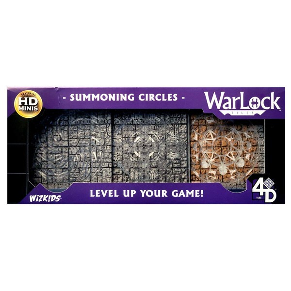 WarLock Dungeon Tiles: Summoning Circles | WizKids 4D