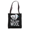Psst Need Some Wool Sheep Knitting Wool Lovers Tote Bag