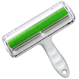 Pet Hair Remover Roller, Reusable Animal Hair Removal Brush for Dogs and Cats, Self Clean Pet Fur from Carpet, Furniture, Rugs, Laundry, Clothes and Bedding, Sofa (Green)