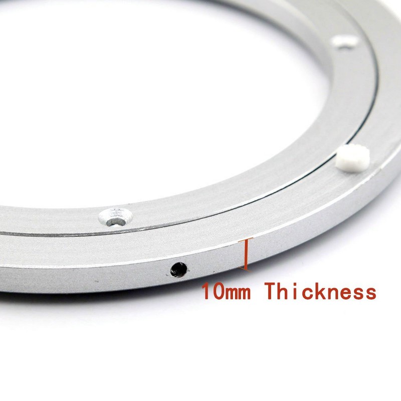 TamBee Aluminum Lazy Susan Heavy Duty Metal Rotating Hardware Turntable