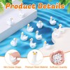 GSrenyu 50Pcs Mini Resin Goose Miniature Animals Figurines, Style 1