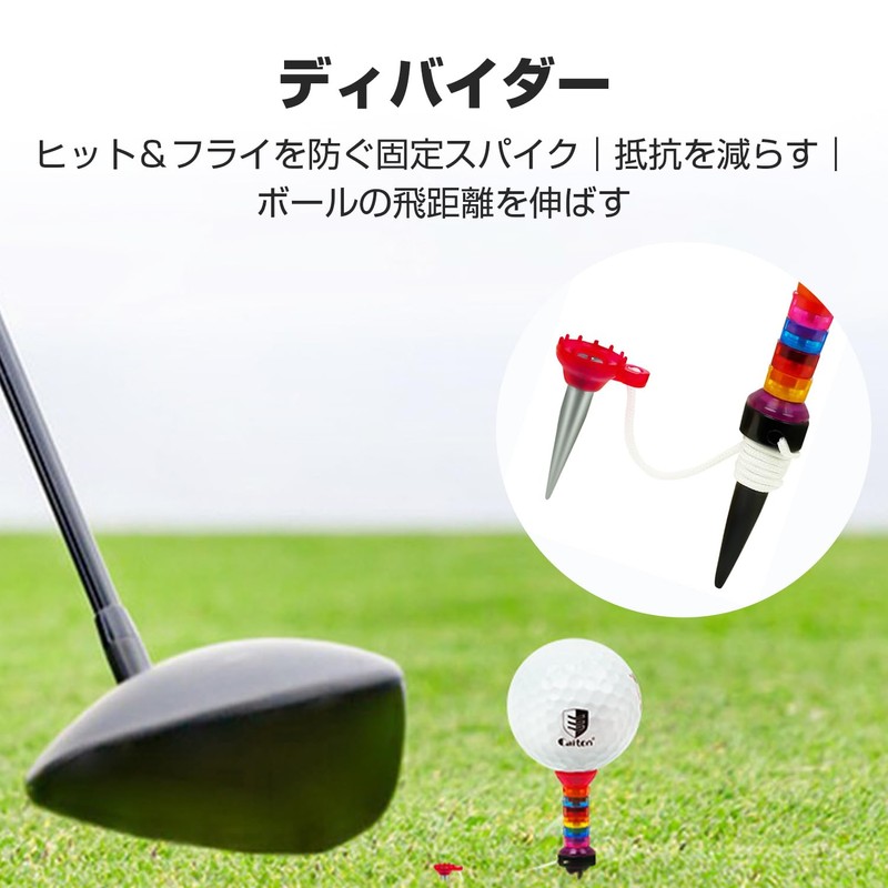 Golf Tee Ball Stud Magnetic Tee Mini Tee Ball Stand