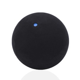Vbestlife Pelota de Squash, Pelotas de Raqueta de Squash de un Punto de Goma de 37 Mm para Entrenamiento de Competición para Principiantes (único Punto Azul)