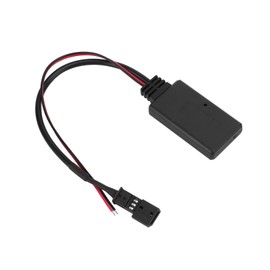 Car Bluetooth5.0 AUX Module 3Pin ABS Black Wearproof Replacement for E39 E46 E38 E53