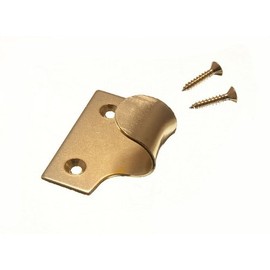 SASH Window Lift Pull Slide Handle EB Brass Plated with Screws (Pack of 8)