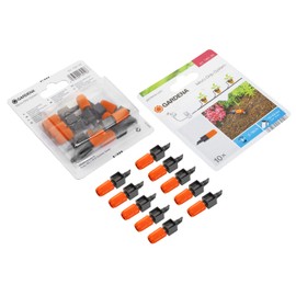 Gardena Adjustable Endline Drip Head - Orange