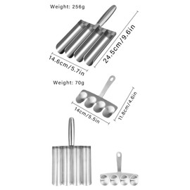 ZHYUAN Meatball Maker with Meatball Scoop,4 Tubes Multifunctional Meatball Maker,Meatball Scoop Maker,Meatball Maker Tool,Non Stick Meatball Maker,Stainless Steel Meatball Shape Ball Maker