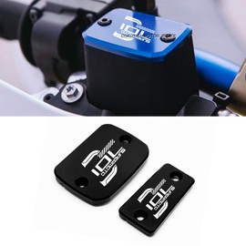 Motorcycle Accesories CNC Aluminum Front Brake Reservoir Fluid Tank Cover For enduro 701 supermoto svartpilen 701 2016 2017 2018-2023 (black)