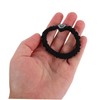 Baluue 5pcs High Elastic Heart Charm Hair Ties No Damage