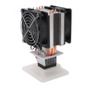 DC12V Electronic Cooler Assembly Semiconductor Refrigeration System ABS Aluminum Alloy