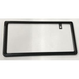 TRD GR MS371-00002 Carbon License Plate Frame for Rear