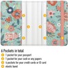 funda de pasaporte para mujeres y niños, con protección RFID,