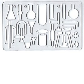 Major Brushes Chemistry Template Stencil