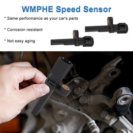 WMPHE 2 Pcs Rear ABS Wheel Speed Sensors Compatible with 2007 2008 2009 2010 Dodge Ram 1500, Dodge Durango 2004-2006, Left or Right Brake Speed Sensor, Replacement for ALS257 56028668AA