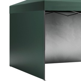 Cyfie Instant Canopy Tent Sidewalls for 10x10 FT Pop Up Canopy, Instant Canopy Sundwall, Straight Leg Canopy Shade Wall, Green (1PCS Sidewall Only, Canopy Tent NOT Included)