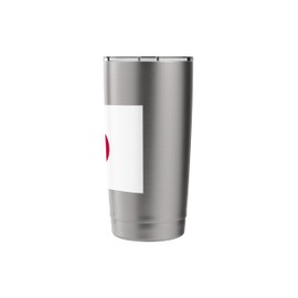 Flag Of Japan Proud Japanese Patriot Souvenir Nipon Stainless Steel Insulated Tumbler