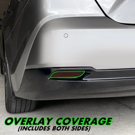 SlickMod PreCut Vinyl Smoke Tint for 2025-2026 Toyota Camry Tail Light (Light Smoke, 5. Reflector)