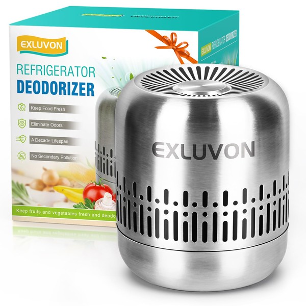 Exluvon Refrigerator Deodorizer,Lasts for 10 Years,Fridge Deodorizer Kitchen Gadgets Odor