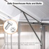 50 Sets Aluminium Greenhouse Nuts and Bolts for Building and