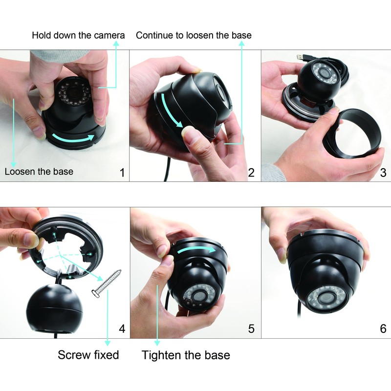 ELP 1080P Webcam 2 Megapixel Infrared Night Vision, Security Camera,