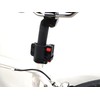 Force 80010 Mini Dial Lock with Bracket, Black