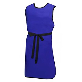 ATTENUTECH Economy Apron Frontal, Tie-Front, .50mm Pb LE, Lightweight, Royal Blue (Large)