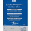 Slotted Compresses 7.5 x 7.5 cm Sterile 12 Pack of