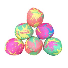 Best Sporting Water Fun Balls Made of Neoprene, Pack of 6 I Water Ball Children, Neoprene Ball Small I Pool Toy, Water Toy Children Outdoor, Beach Ball Set