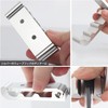 VKOSHA 6 Pack Foldable Wall Hanging Hooks for Coat, Towel,
