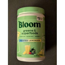 Bloom Nutrition Greens & Superfoods Powder Frosted Lemonade 25 Servings