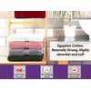 DARWEN STAR Hand Towels - Pack of 4 100% Egyptian