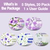 Libre 3 Sensor Covers Waterproof 20 Pack Adhesive Patches for
