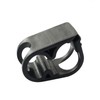 PZRT 4pcs Flow Control Hose Clamp Plastic Tubing Clamps Black