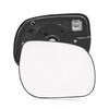 Passenger Right Side Mirror Glass Assembly with Plastic Back Plate