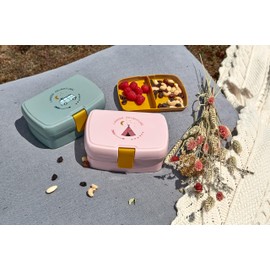 Lässig Children's Lunch Box with Removable Dividers, BPA-Free