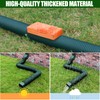 2 Pack Rain Gutter Downspout Extensions, Upgraded Flexible Drain Downspout