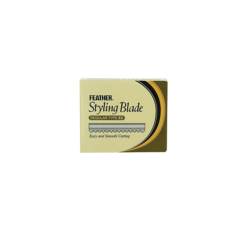 Feather Styling Braid Regular Type EX CGEX-10 Replacement Blades Pack