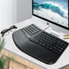 MCSaite Wired USB Compact Ergonomic Keyboard - Split Keyboard with