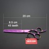 Juego de tijeras de corte de pelo profesional con estuche