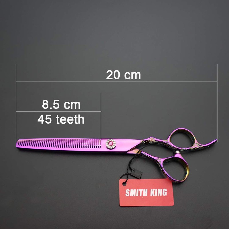Juego de tijeras de corte de pelo profesional con estuche