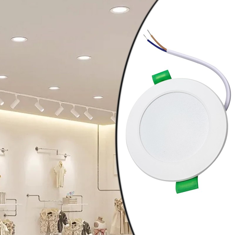 Led Recessed Light - Ultra-Thin Led Recessed Ceiling Light,Dimmable Spotlight