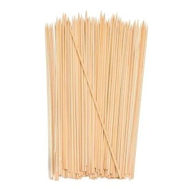 Purely Natural Palo Palillos Para Brochetas De Bambú 25 Cm 100 Piezas